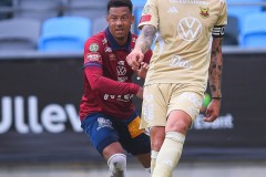 20250727 Östersunds FKs Ali Suljic under fotbollsmatchen mellan ÖIS och Östersunds FK i Superettan den 27 juli 2025 på Gamla Ullevi i Göteborg.