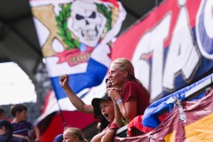 20250727 Publik under fotbollsmatchen mellan ÖIS och Östersunds FK i Superettan den 27 juli 2025 på Gamla Ullevi i Göteborg.