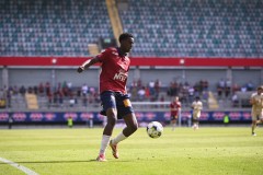 20250727 ÖIS Ibrahim Ahmed under fotbollsmatchen mellan ÖIS och Östersunds FK i Superettan den 27 juli 2025 på Gamla Ullevi i Göteborg.