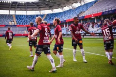 20250727 ÖIS Amel Mujanic under fotbollsmatchen mellan ÖIS och Östersunds FK i Superettan den 27 juli 2025 på Gamla Ullevi i Göteborg.
