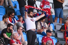 20250727 Publik under fotbollsmatchen mellan ÖIS och Östersunds FK i Superettan den 27 juli 2025 på Gamla Ullevi i Göteborg.