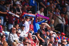 20250727 Publik under fotbollsmatchen mellan ÖIS och Östersunds FK i Superettan den 27 juli 2025 på Gamla Ullevi i Göteborg.