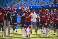 20250727 ÖIS Amel Mujanic under fotbollsmatchen mellan ÖIS och Östersunds FK i Superettan den 27 juli 2025 på Gamla Ullevi i Göteborg.