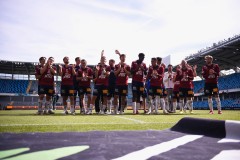 20250727 ÖIS under fotbollsmatchen mellan ÖIS och Östersunds FK i Superettan den 27 juli 2025 på Gamla Ullevi i Göteborg.