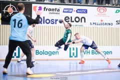 20240407 Önnereds HKs Hugo Forsberg under kvartsfinalen i Handbollsligan Herr mellan Önnereds HK och IFK Skövde i ÖHK Hallen den 7 April 2024 i Göteborg.