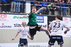 20240407 Önnereds HKs Benjamin Berg under kvartsfinalen i Handbollsligan Herr mellan Önnereds HK och IFK Skövde i ÖHK Hallen den 7 April 2024 i Göteborg.