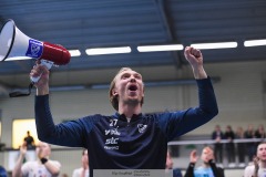 20240407 IFK Skövdes Herman Dyberg under kvartsfinalen i Handbollsligan Herr mellan Önnereds HK och IFK Skövde i ÖHK Hallen den 7 April 2024 i Göteborg.