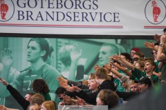 20240413 Publik under kvartsfinalen i Handbollsligan Herr mellan Önnereds HK och IFK Skövde i ÖHK Hallen den 13 April 2024 i Göteborg.