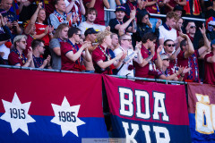 20260720 Publik inför fotbollsmatchen i Allsvenskan mellan Örgryte IS och Djurgårdens IF den 20 juli 2026 på Gamla Ullevi i Göteborg. 
Foto: Filip Kauffeldt