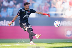 20260720 Örgrytes Hampus Gustafsson under fotbollsmatchen i Allsvenskan mellan Örgryte IS och Djurgårdens IF den 20 juli 2026 på Gamla Ullevi i Göteborg. 
Foto: Filip Kauffeldt