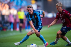 20260720 under fotbollsmatchen i Allsvenskan mellan Örgryte IS och Djurgårdens IF den 20 juli 2026 på Gamla Ullevi i Göteborg. 
Foto: Filip Kauffeldt