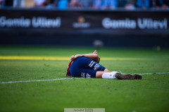 20260720 under fotbollsmatchen i Allsvenskan mellan Örgryte IS och Djurgårdens IF den 20 juli 2026 på Gamla Ullevi i Göteborg. 
Foto: Filip Kauffeldt