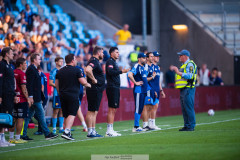 20260720 under fotbollsmatchen i Allsvenskan mellan Örgryte IS och Djurgårdens IF den 20 juli 2026 på Gamla Ullevi i Göteborg. 
Foto: Filip Kauffeldt