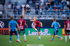 20260720 Örgrytes Sebastian Lagerlund under fotbollsmatchen i Allsvenskan mellan Örgryte IS och Djurgårdens IF den 20 juli 2026 på Gamla Ullevi i Göteborg. 
Foto: Filip Kauffeldt