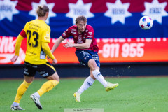 20260529 Örgrytes William Svensson under fotbollsmatchen i Allsvenskan mellan Örgryte IS och IF Elfsborg den 29 maj 2026 på Gamla Ullevi i Göteborg. 
Foto: Filip Kauffeldt
