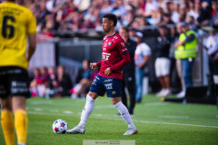 20260529 Örgrytes Tobias Sana under fotbollsmatchen i Allsvenskan mellan Örgryte IS och IF Elfsborg den 29 maj 2026 på Gamla Ullevi i Göteborg. 
Foto: Filip Kauffeldt