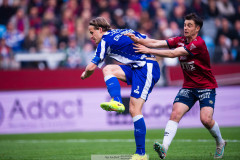 20260518 IFK Göteborgs August Erlingmark gör 0-1 under fotbollsmatchen i Allsvenskan mellan Örgryte IS och IFK Göteborg den 18 maj 2026 på Gamla Ullevi i Göteborg. 
Foto: Filip Kauffeldt