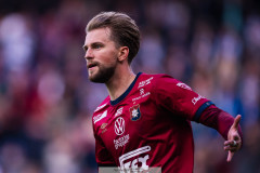 20260518 Örgrytes William Hofvander jublar efter att ha gjort 1-2 under fotbollsmatchen i Allsvenskan mellan Örgryte IS och IFK Göteborg den 18 maj 2026 på Gamla Ullevi i Göteborg. 
Foto: Filip Kauffeldt