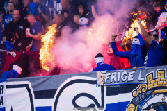 20260518 Ultras Göteborg eldar Inferno Örgrytes tröjor under fotbollsmatchen i Allsvenskan mellan Örgryte IS och IFK Göteborg den 18 maj 2026 på Gamla Ullevi i Göteborg. 
Foto: Filip Kauffeldt