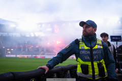 20260518 efter att fotbollsmatchen i Allsvenskan mellan Örgryte IS och IFK Göteborg avbrutits den 18 maj 2026 på Gamla Ullevi i Göteborg. 
Foto: Filip Kauffeldt