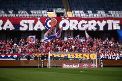 20250809 Publik under fotbollsmatchen mellan Örgryte IS och IK Oddevold i Superettan den 9 augusti 2025 på Gamla Ullevi i Göteborg.