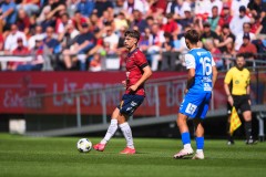 20250809 ÖIS Daniel Paulson under fotbollsmatchen mellan Örgryte IS och IK Oddevold i Superettan den 9 augusti 2025 på Gamla Ullevi i Göteborg.