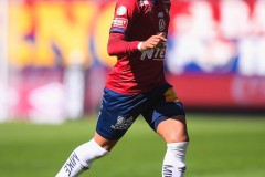 20250809 ÖIS Tobias Sana under fotbollsmatchen mellan Örgryte IS och IK Oddevold i Superettan den 9 augusti 2025 på Gamla Ullevi i Göteborg.