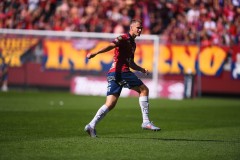 20250809 ÖIS Christoffer Styffe under fotbollsmatchen mellan Örgryte IS och IK Oddevold i Superettan den 9 augusti 2025 på Gamla Ullevi i Göteborg.