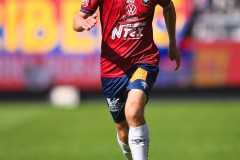 20250809 ÖIS Christoffer Styffe under fotbollsmatchen mellan Örgryte IS och IK Oddevold i Superettan den 9 augusti 2025 på Gamla Ullevi i Göteborg.