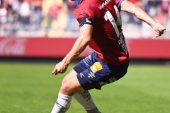 20250809 ÖIS Daniel Paulson under fotbollsmatchen mellan Örgryte IS och IK Oddevold i Superettan den 9 augusti 2025 på Gamla Ullevi i Göteborg.