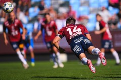 20250809 ÖIS Daniel Paulson under fotbollsmatchen mellan Örgryte IS och IK Oddevold i Superettan den 9 augusti 2025 på Gamla Ullevi i Göteborg.