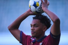 20250809 ÖIS Waylon Ramon Renecke under fotbollsmatchen mellan Örgryte IS och IK Oddevold i Superettan den 9 augusti 2025 på Gamla Ullevi i Göteborg.