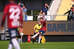 20250809 ÖIS William Kenndal under fotbollsmatchen mellan Örgryte IS och IK Oddevold i Superettan den 9 augusti 2025 på Gamla Ullevi i Göteborg.