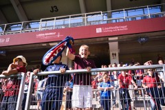 20250809 Publik under fotbollsmatchen mellan Örgryte IS och IK Oddevold i Superettan den 9 augusti 2025 på Gamla Ullevi i Göteborg.