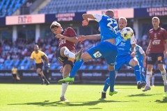 20250809 ÖIS Noah Christoffersson under fotbollsmatchen mellan Örgryte IS och IK Oddevold i Superettan den 9 augusti 2025 på Gamla Ullevi i Göteborg.