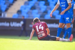 20250809 ÖIS Daniel Paulson under fotbollsmatchen mellan Örgryte IS och IK Oddevold i Superettan den 9 augusti 2025 på Gamla Ullevi i Göteborg.