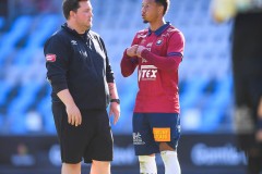 20250809 ÖIS Tobias Sana under fotbollsmatchen mellan Örgryte IS och IK Oddevold i Superettan den 9 augusti 2025 på Gamla Ullevi i Göteborg.