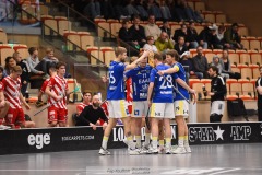 20240217 Hagunda IF under innebandymatchen i SSL herr mellan Pixbo IBK och Hagunda IF den 17 februari 2024 i Mölnlycke.