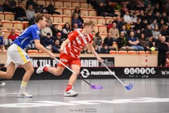 20240217 under innebandymatchen i SSL herr mellan Pixbo IBK och Hagunda IF den 17 februari 2024 i Mölnlycke.