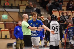 20240217 Hagunda IFs Alexander Janols under innebandymatchen i SSL herr mellan Pixbo IBK och Hagunda IF den 17 februari 2024 i Mölnlycke.