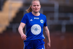 20260510 under fotbollsmatchen i Division 2 Dam Sydvästra Götaland mellan Qviding FIF och Eriksbergs IF den 10 maj 2026 på Valhalla IP i Göteborg. 
Foto: Filip Kauffeldt