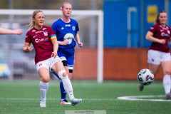 20260510 under fotbollsmatchen i Division 2 Dam Sydvästra Götaland mellan Qviding FIF och Eriksbergs IF den 10 maj 2026 på Valhalla IP i Göteborg. 
Foto: Filip Kauffeldt