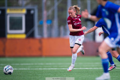 20260510 under fotbollsmatchen i Division 2 Dam Sydvästra Götaland mellan Qviding FIF och Eriksbergs IF den 10 maj 2026 på Valhalla IP i Göteborg. 
Foto: Filip Kauffeldt