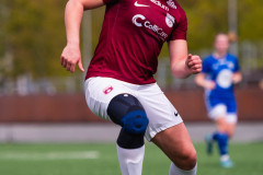 20260510 under fotbollsmatchen i Division 2 Dam Sydvästra Götaland mellan Qviding FIF och Eriksbergs IF den 10 maj 2026 på Valhalla IP i Göteborg. 
Foto: Filip Kauffeldt