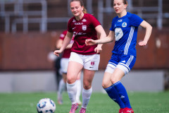 20260510 under fotbollsmatchen i Division 2 Dam Sydvästra Götaland mellan Qviding FIF och Eriksbergs IF den 10 maj 2026 på Valhalla IP i Göteborg. 
Foto: Filip Kauffeldt