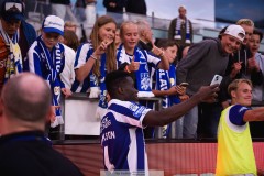 20250820 under fotbollsmatchen mellan Qviding FIF och IFK Göteborg i Svenska Cupen den 20 augusti 2025 på Gamla Ullevi i Göteborg.