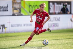 20240430 Skövde AIKs Emil Skillermo under fotbollsmatchen i Superettan mellan Skövde AIK och IK Oddevold den 30 april 2024 på Borås Arena i Borås.