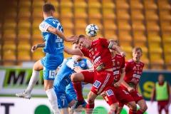 20240430 Skövde AIKs Filip Schyberg under fotbollsmatchen i Superettan mellan Skövde AIK och IK Oddevold den 30 april 2024 på Borås Arena i Borås.