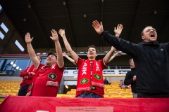 20240430 SAIKOS under fotbollsmatchen i Superettan mellan Skövde AIK och IK Oddevold den 30 april 2024 på Borås Arena i Borås.