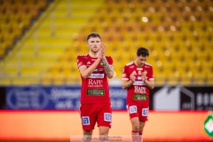 20240430 Skövde AIKs Stefan Ljubicic under fotbollsmatchen i Superettan mellan Skövde AIK och IK Oddevold den 30 april 2024 på Borås Arena i Borås.